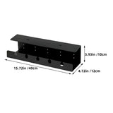 Under Desk Cable Management Tray - Wire Organizer for Cord and Cable Holder, Tidy Wire Management V1369-AZ3-W-20680