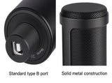 Sonictrek Studio Streaming Podcaster USB Microphone With Desk Tripod V893-SONITREK-PODCASTER-MICROPHONE