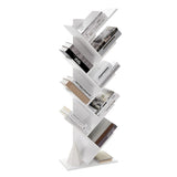 VASAGLE Tree Bookshelf 8 Tier White V227-9101101053000