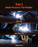 TIG Welder, 205A 3-In-1 Welding Machine , V952-TIGHJ205ASHYNKSKKV3