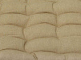 J Elliot Home Set of 2 Outdoor 100% Cotton Chair Pads 40 x 40 cm Solid Taupe V442-IDC-CHAIRPAD-SETOF2COTTONSOLID-TAUPE-SQ