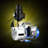 Giantz Garden Water Jet Pump High Pressure 1100W Tank Rain Farm Irrigation Black PUMP-JET-2300-TPC