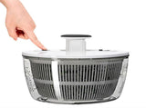 Manual Salad Spinner and Dehydrator, Large Vegetable Dryer V1263-JX-5389