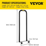 VEVOR Dolly Converter 33 cm Width x 97 cm Height Steel Converter Arms 113 kg Capacity Panel Dolly V952-TCPBCFS965X320001V0