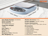 Analytical Balance Lab Scale 3000g x 0.01g 13 Units Conversion Electronic V952-SYSCHTP001G3Y8XORV3