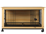 PaWz Wooden Wire Dog Kennel Side End M Medium PT1168-M