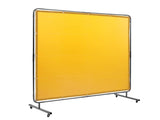 Welding with Frame, 6' x 6' Welding Curtain, Flame-Resistant Vinyl Welding Protection V952-DMSHJPF6X6YCWE2S4V0