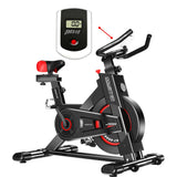 Powertrain IS-500 Heavy-Duty Exercise Spin Bike Electroplated - Black BKE-D20-BK