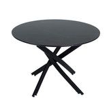 The Velvet Marble Table and Chair Set V264-DNT-410-BLK-DNC-414V-GRN-4