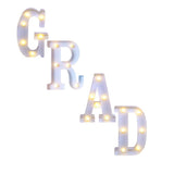 Graduation Decorations LED Light Up Letters Sign 2026, Long Marquee Party Decor for Kindergarten V1366-AZ2-W-16663