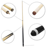 Pool Snooker Billiard Cues Sticks 57" Case & Chalk V201-W11915561
