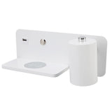LED Wall Light USB Interface Wireless Charging LED Wall Lamp for Living Room Bedroom 85265V White V1294-YM3119220151211-0421