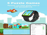 Black Kids Smart Watch Fitness Tracker with Pedometer Heart Rate Monitor and 14 Sport Modes IP68 V888-ELOSUNG40778