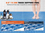 Modular Interlocking Cushion, 50 Pack 30 x 30 cm Splicing Mats, Soft PVC Interlocking V952-HZXSJDD1212YAA9J2V0