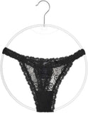 20PCS Thong Underwear Display Ring Hanger 12", Plastic Round Circle Loop Hook Bikini Swimwear V1188-WSZ-A-2018