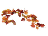 Decorative Artificial Maple Garland Fall Leaf Garland Decoration Thanksgiving Halloween Fake Maple V1294-YM0523-3115210217312