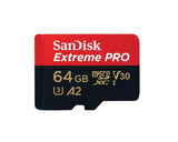 SanDisk Extreme PRO microSDXC UHS-I CARD - 64GB V1202-V2-FMS-MSDEXP-64G