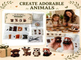 3D Beaded Animal DIY Kit, Animal Beading Craft Kit with Tools and Instructions, Handmade 3D Bead V1369-AZ3-W-13587