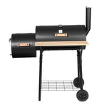 Grillz BBQ Grill 2-In-1 Offset Charcoal Smoker BBQ-SMOKER-OFFSET