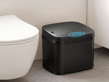 Devanti 15L Motion Sensor Bin Touchless Bins Soft-Close Rubbish Trash Can Black SB-E-15L-BK