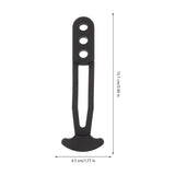 10-Pack Adjustable Telescoping Ladder Straps with Rubber Latch Bands for Boat and Marine Use, V1369-AZ3-W-15656