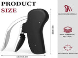 Goose-Style Rapid Wine Opener Set 20 x 13 cm Heavy-Duty Lever Corkscrew with Foil Cutter, Pourer, V1107-CS-EXHJKPQ