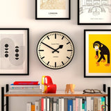 Newgate Jones Railway Wall Clock Black V398-NGJTIG38K