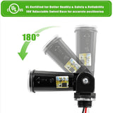 4Pack,Dusk to Dawn/Day Night Sensor, Photoelectric Switch, Photo Cell Sensor,IP65 Waterproof V1192-AZ-W-23057