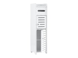 Artiss Bathroom Storage Cabinet 3-Tier Slim Toilet Paper Holder Organizer White FURNI-S-DIY-LVD02-WH