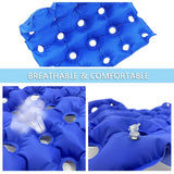 Bedridden Air Inflatable Seat Cushion with Full Back for Wheelchair, Anti-Bedsore Seat Pad for V1192-AZ-W-10978