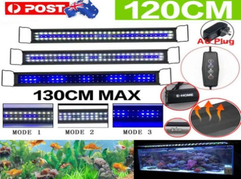 120 CM 150W 244LED Aquarium LED Lighting Marine Aqua Fish Tank Light NEW V201-YGD0120BU8AU