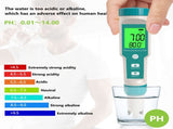 7 in 1 Salinity/Temp Meter0.01 Resolution High Accuracy Water Tester, for Water Household Drinking, V1366-AZ2-W-08976