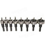 13 Pcs Metal Hole Saw Set Tungsten Steel Cutting Tool Kit, 16-53 mm V1189-WXF-521-0020