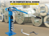 YP-38 Metal Bender 1"-3" Flat Bar Square Rod Bending 7 Dies w/ Floor Stand V952-SDWGJYP38ZH000001V0