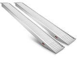 BULLET Pair of 2.5m Aluminium Loading Ramps, 2800kg capacity V219-VHWRMPBU1M4AX2