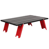 Mini Aluminum Alloy Picnic Table Lightweight Folding Table for Outdoor BBQ Backpacking Camping V1294-YM0901-3111200128211