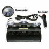 Blue LED Strobe Warning Light, 16 LED Waterproof 12V-24V Emergency Flash Lamp V1263-JX-5816