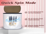 New Electric Makeup Cleaner, Cleaning Drying 2 in 1 Makeup Cleaner Machine, Cosmetic V1192-AZ-W-12091