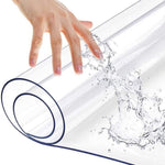 PVC Tablecloth Protector Table Cover Dining Table Cloth Plastic 2800x1170mm 2.0mm V63-838811