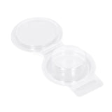 100PCS Wax Melt Molds Calmshell PET Separate Transparent Hanging Hole Empty Wax Melt Container for V1294-YM0710-3117230277411