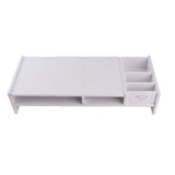 Computer Monitor Riser Laptop PC Stand Home Office Desktop Table Storage Organizer Shelf V1294-YM0901-JY05837