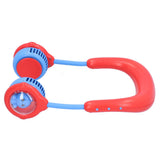 Children Hanging Neck Fan Mini Portable Electric Fan USB Charging for Home Outdoor SportsRed V1294-YM0901-3113210088911