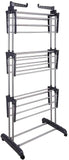 3 Tier Foldable Clothes Drying Rack for Laundry Dryer with Hanger Stand Rail Indoor V178-14865