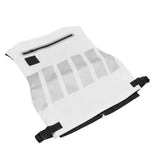 Reflective Safety Vest Cycling Clothes Waistcoat for Courtyard Training Sports EquipmentWhite White V1294-YM0901-3111210127212