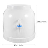 White Water Dispenser Stand for Home Use with Space-Saving Design and Convenient Water Access V1370-AZ4-15323