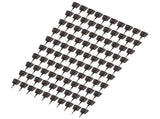 100PCS Plastic Fertilizer Mesh Basket with Lid Planting Fertilizer Net Pot for Succulent Orchid V1294-YM0703-3111230085012