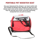 Dog Pet Car Safety Booster Seat Carrier V63-784245