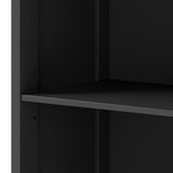 Levede Tall Bathroom Cabinet Storage 166cm Tallboy Cupboard Adjustable Shelf BATH1015-BK-AU