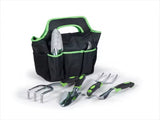 Green 8-Piece Heavy-Duty Gardening Tool Set with Ergonomic Handles and Storage Bag V888-ELOSUNG12839