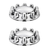 Front Axle Cover Combo Kit ABS Lug Nut Covers with Nut Cover Tools V952-BKCZGTJYDX2FS9XCRV0